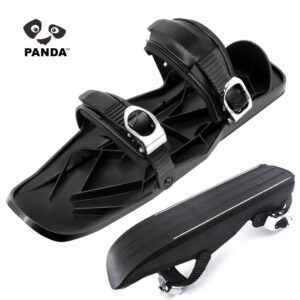 Compact Ski Boots and Mini Skates for Snowboarding and Quick Skiboarding