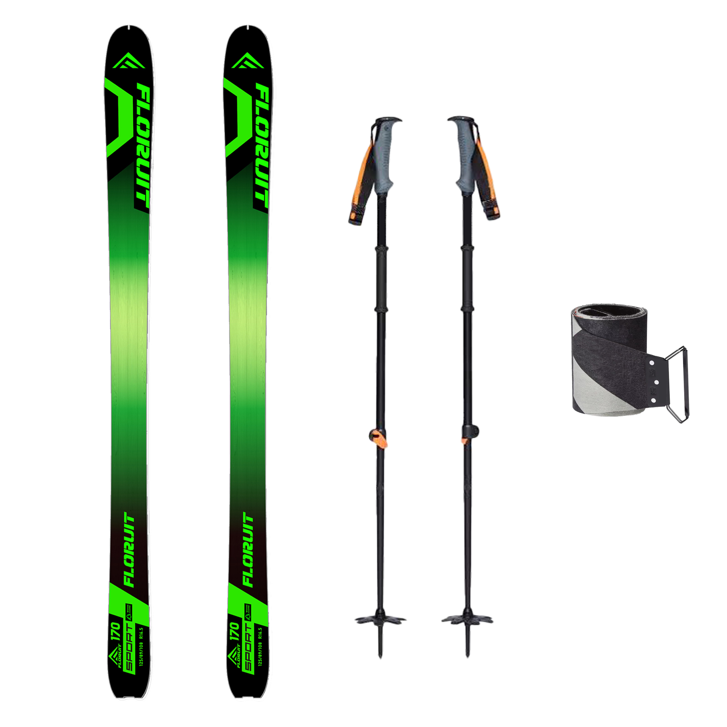 FLORUIT Customized Designed Touring Skis for Males and Ladies