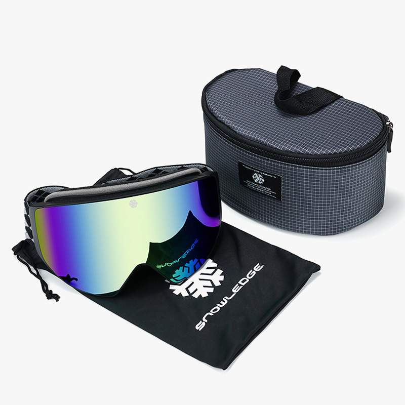 Premium Customized Ski Goggles Set with Anti-Fog Know-how for Males and Ladies – Magnetic Interchangeable Lens Snowboard Goggles